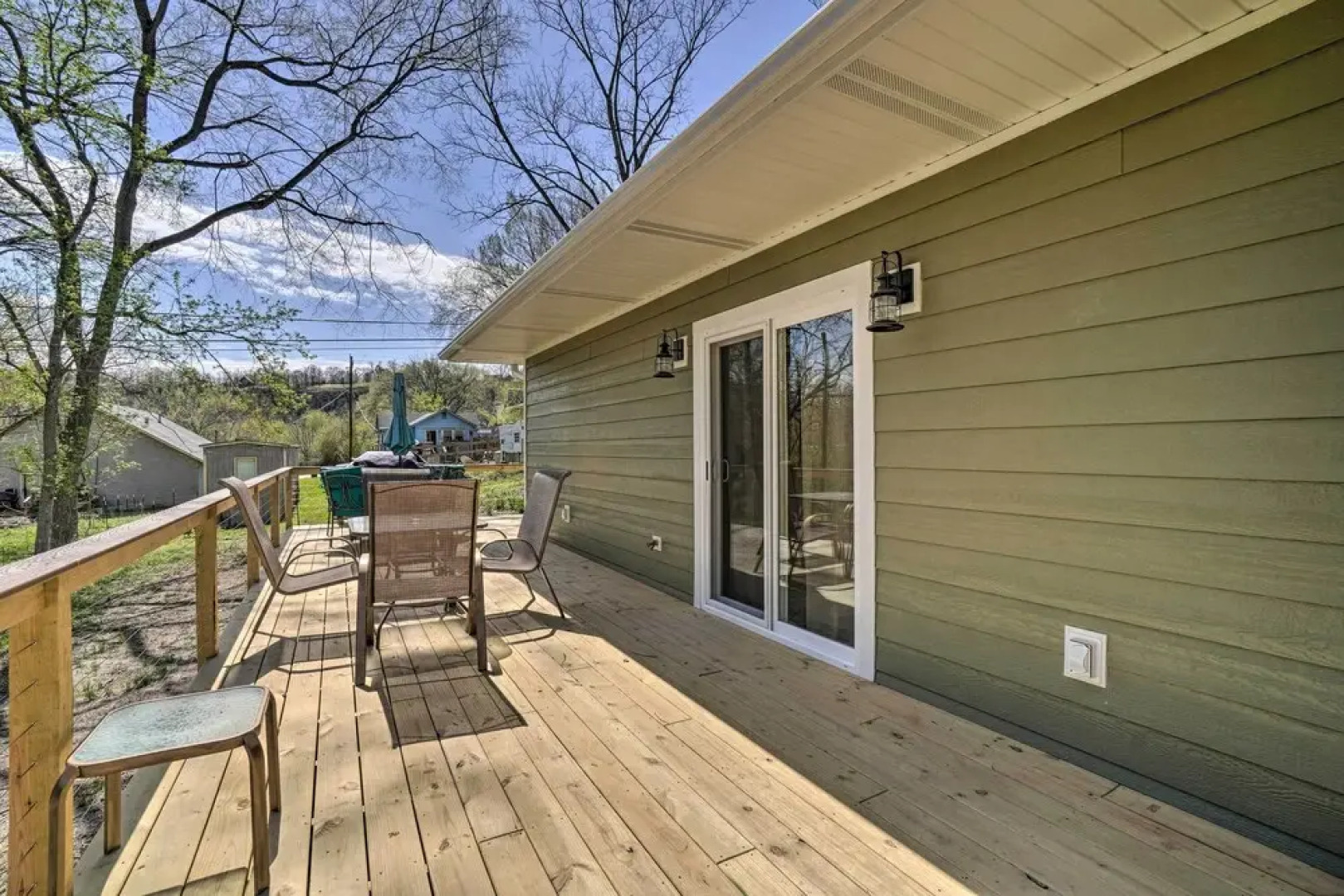 Modern Retreat w/ Deck: Walk to White River!