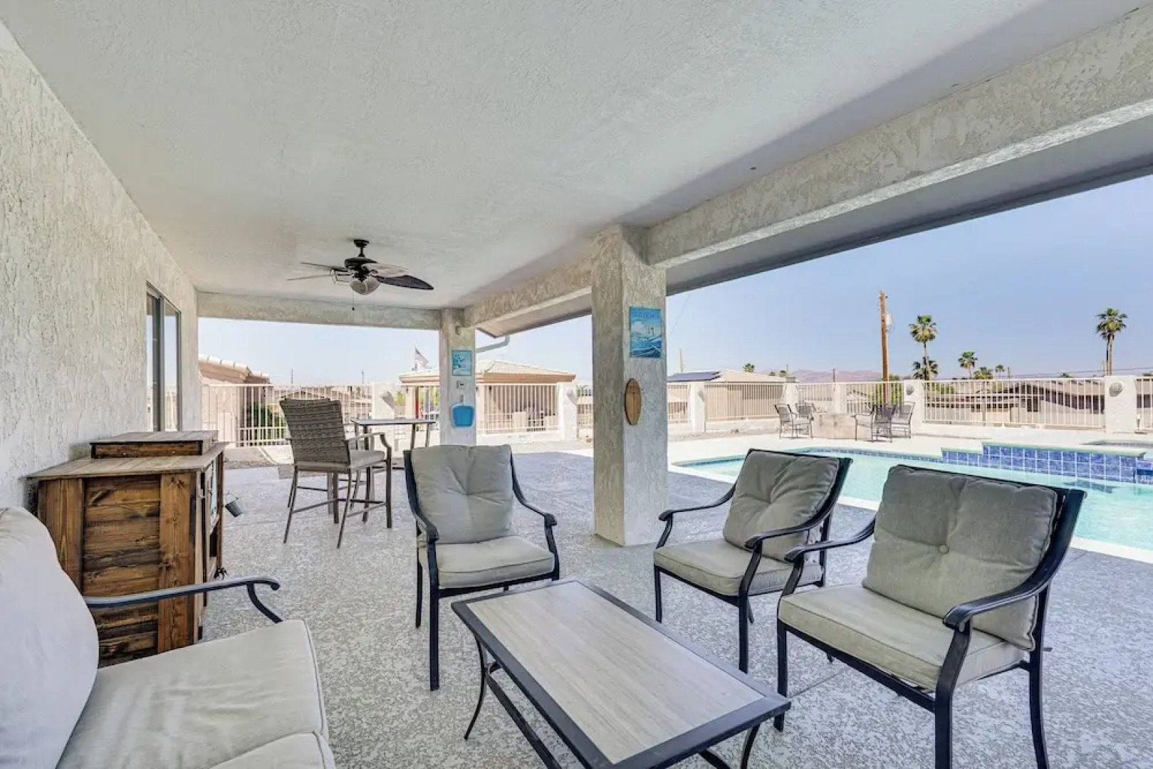 Saltwater Pool & Patios: Lake Havasu City Home!