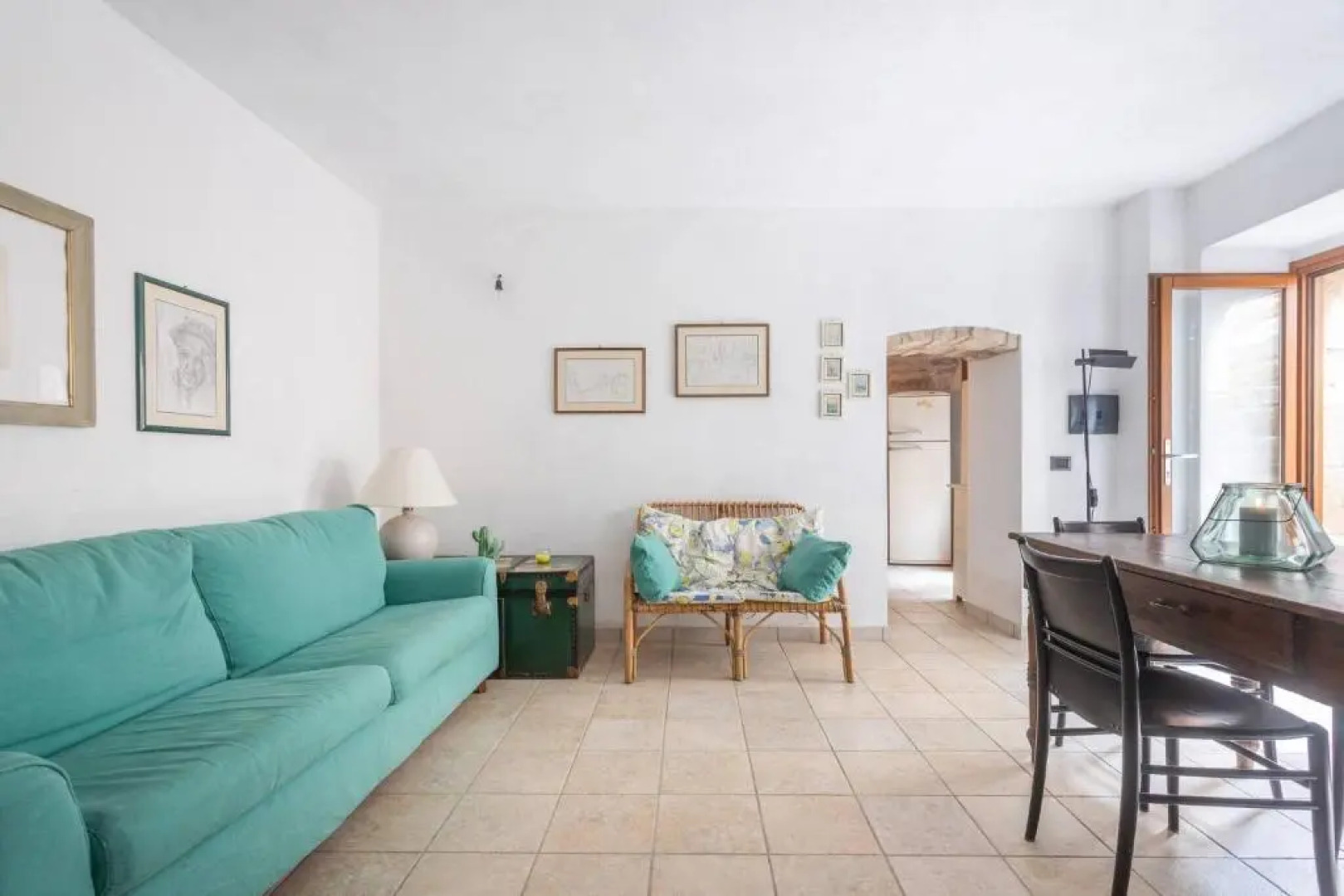 The Private Courtyard in Sardinia