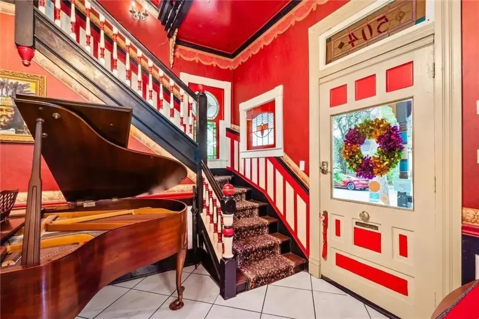 The Mardi Gras House