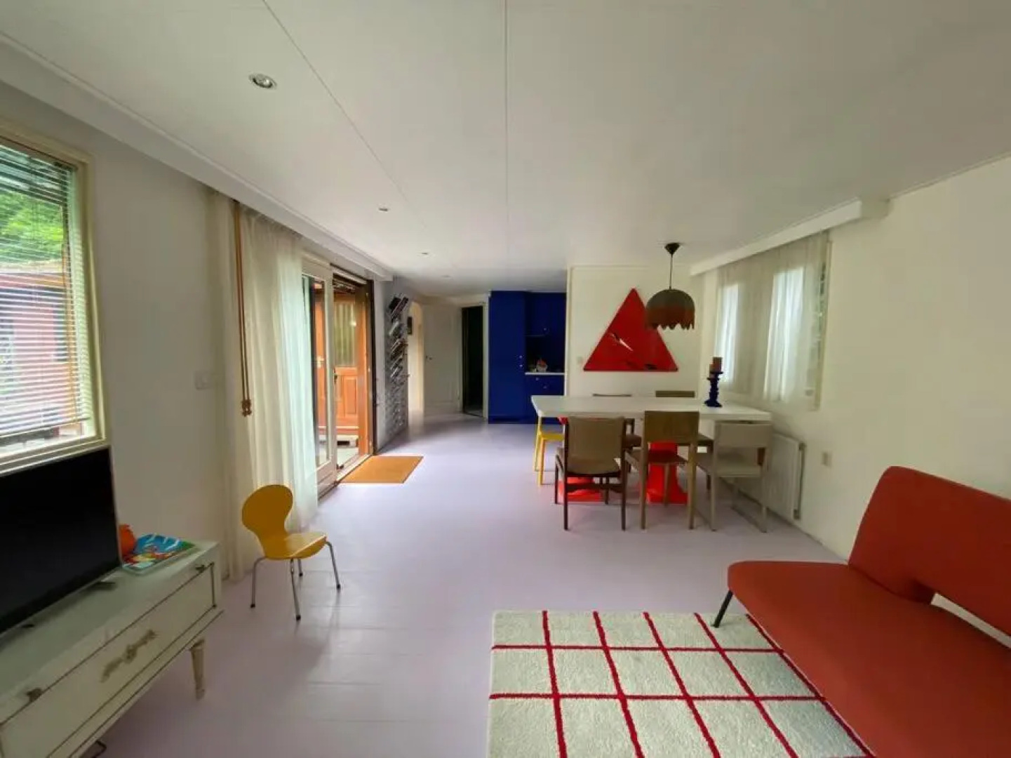 Kleurrijk huisje voor 5-personen op de Veluwe