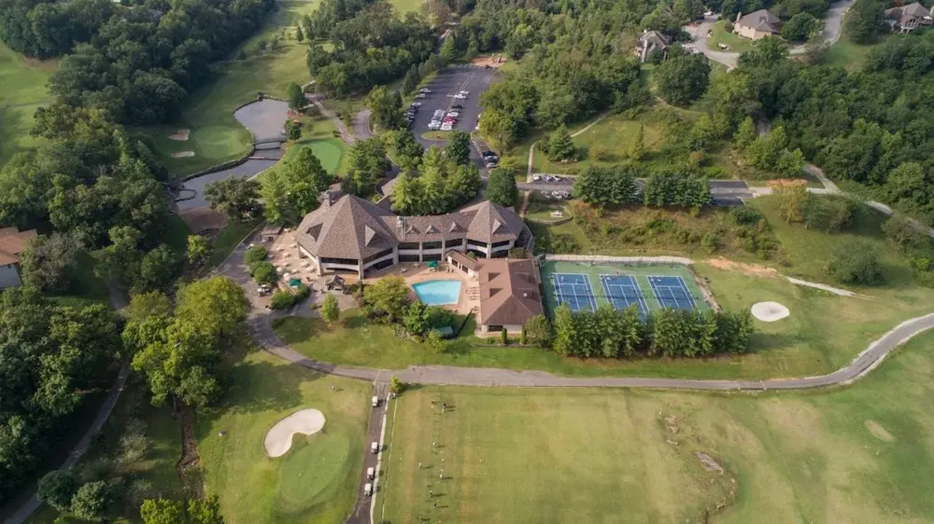 Whispering Woods Lodge by RedAwning