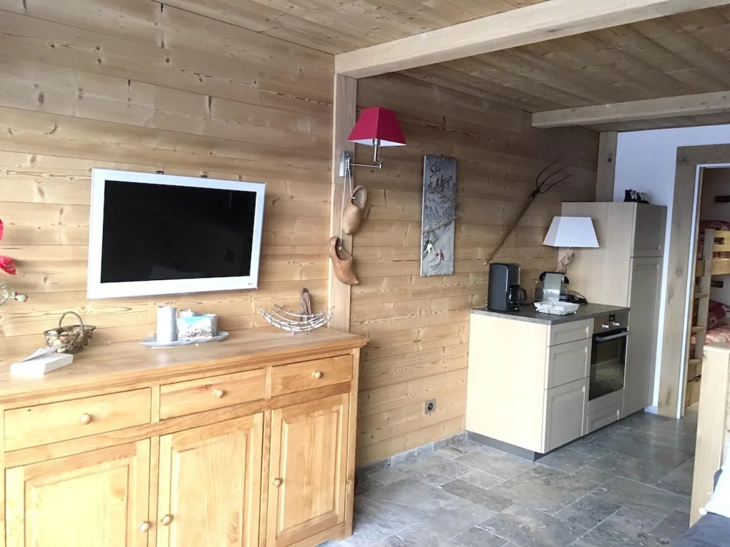 Apartment With one Bedroom in Huez, With Wonderful Mountain View and F