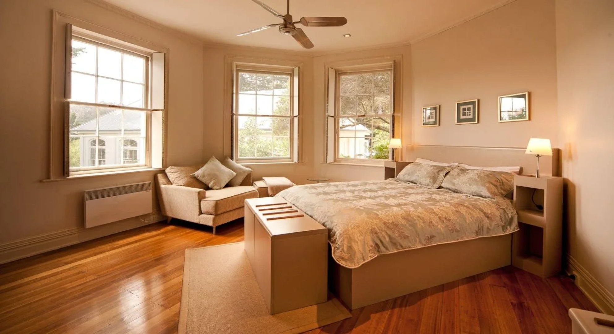The Woodbridge Waterfront Rooms.