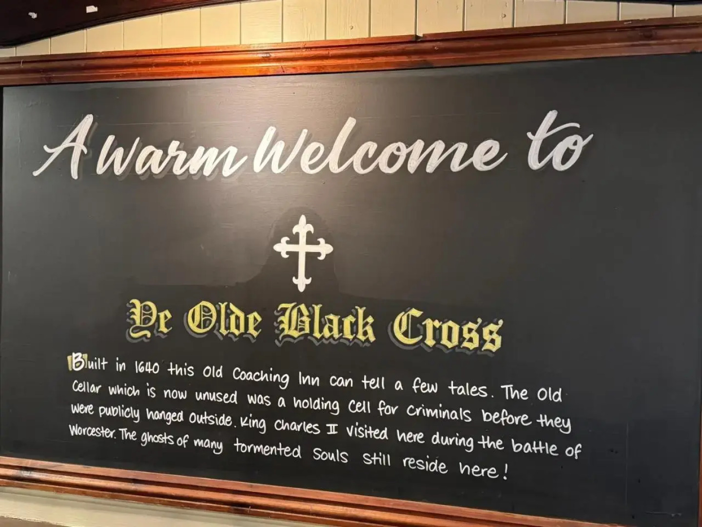 Ye Olde Black Cross Bromsgrove