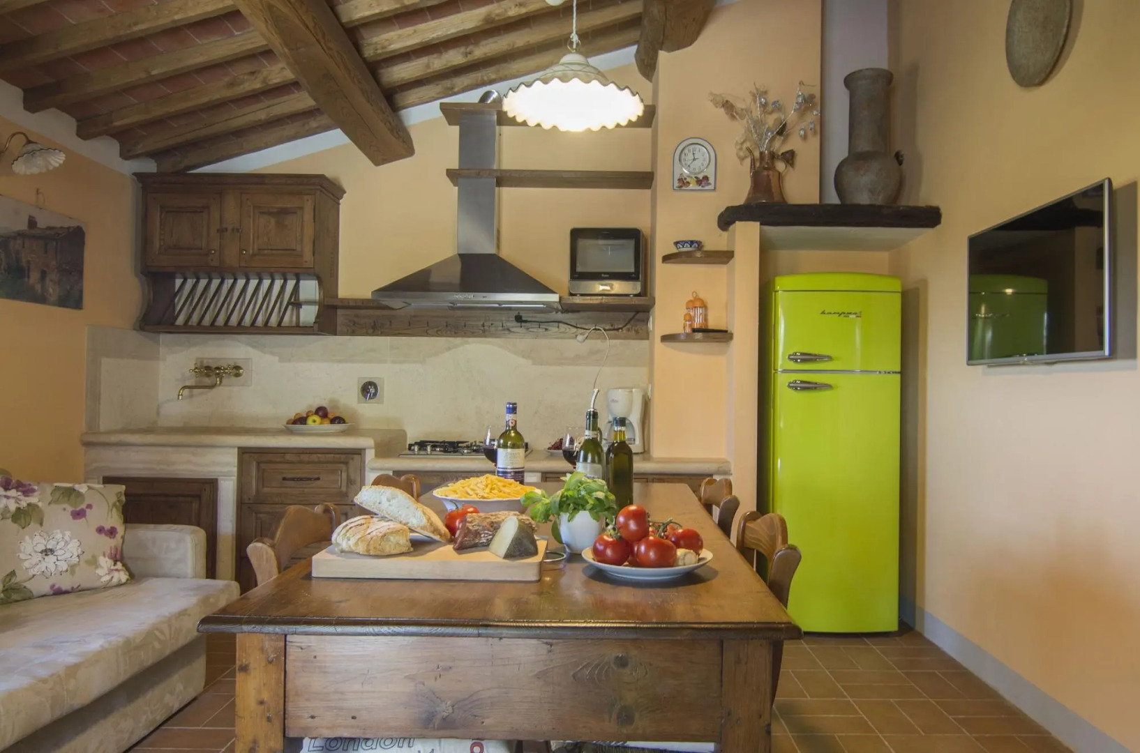 Under the Chianti Sun at Marioli