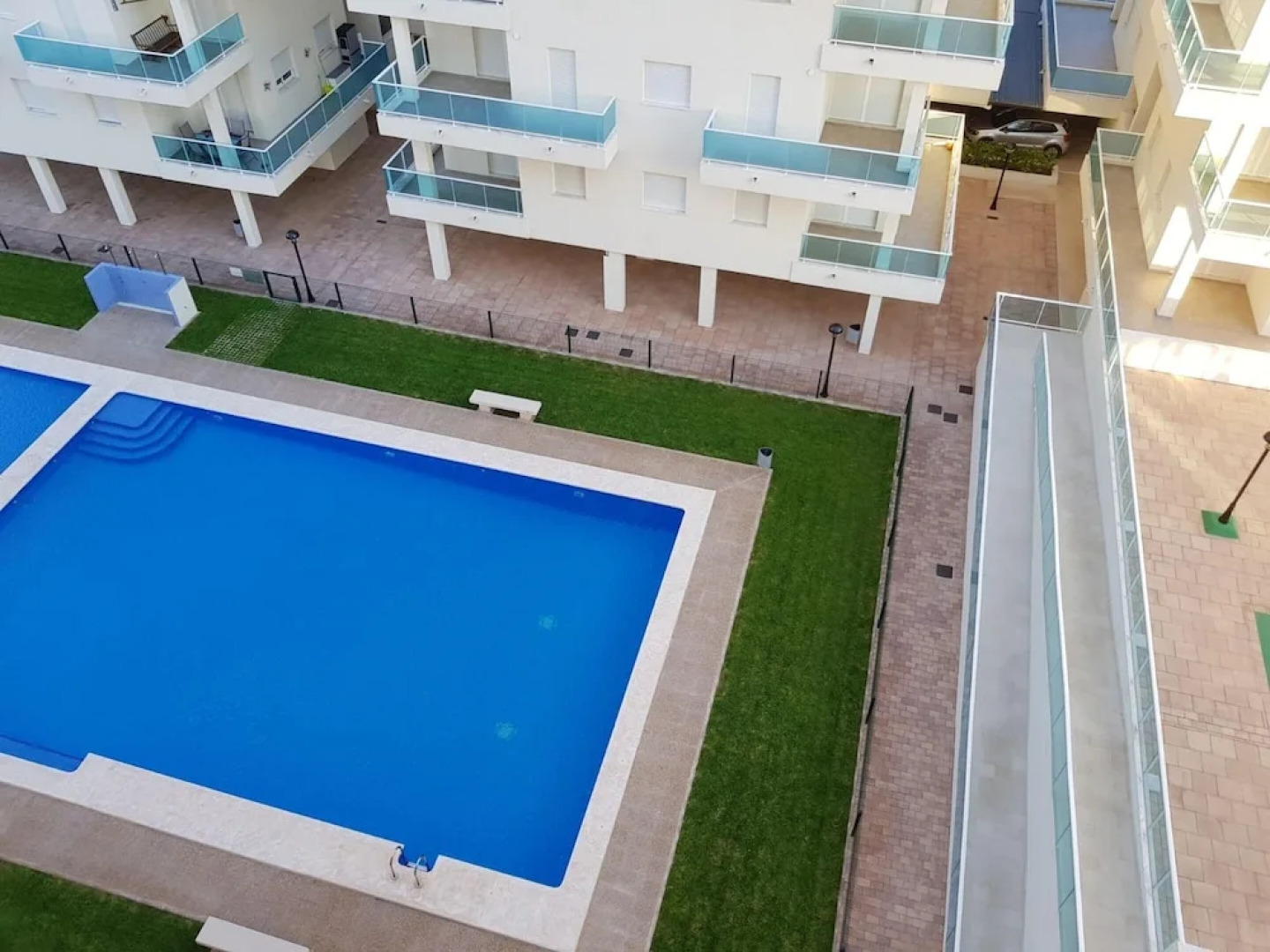 Apartment with 2 Bedrooms in Piles, with Wonderful Sea View And Pool Access - 500 M From the Beach