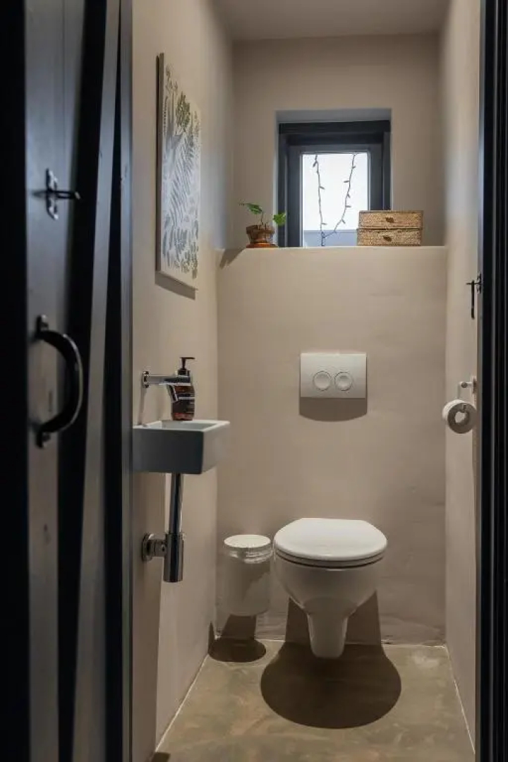 De oude slaght- luxe suite met buitensauna