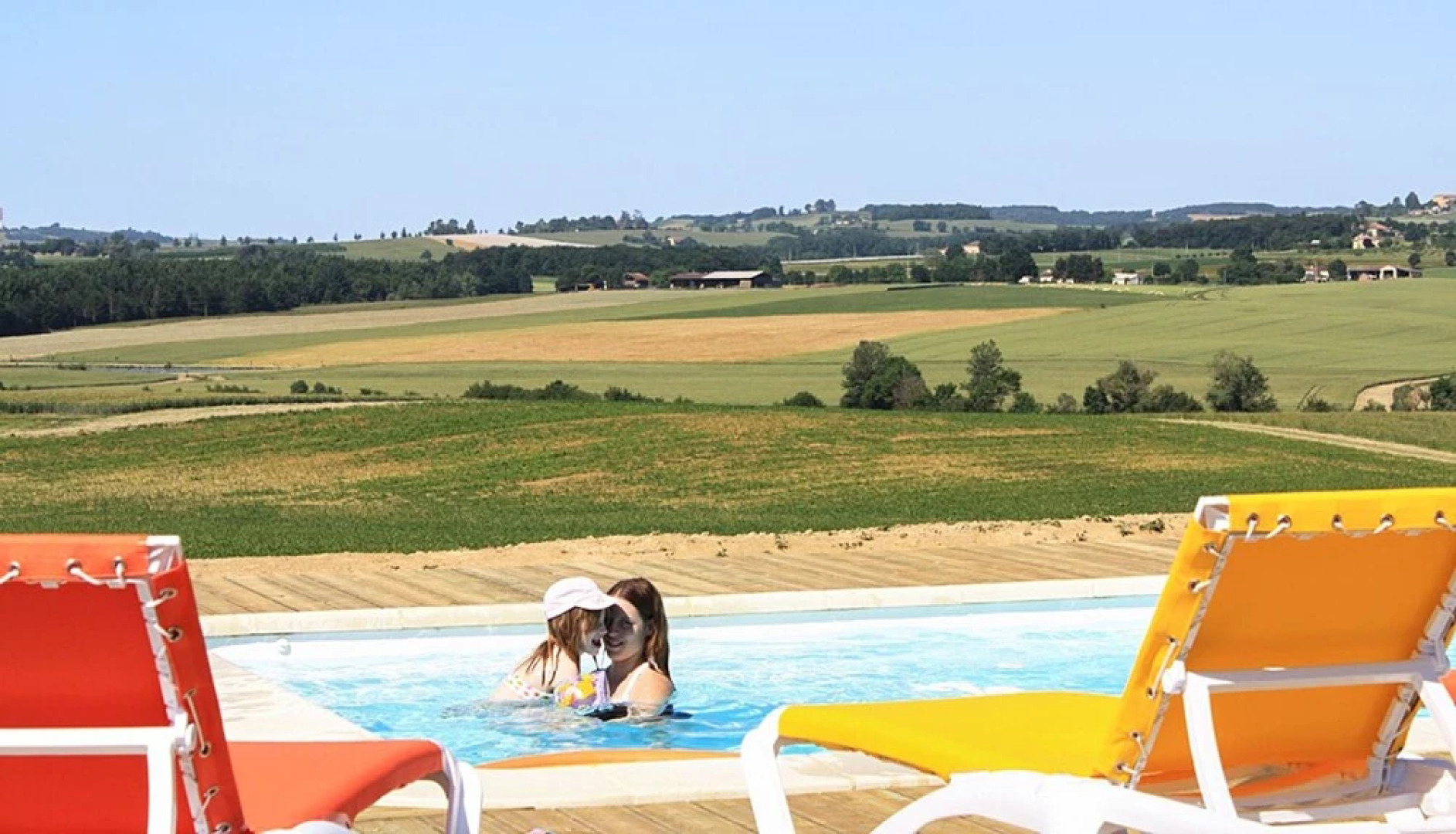 Chalet With 2 Bedrooms in Pauilhac, With Wonderful Mountain View, Pool