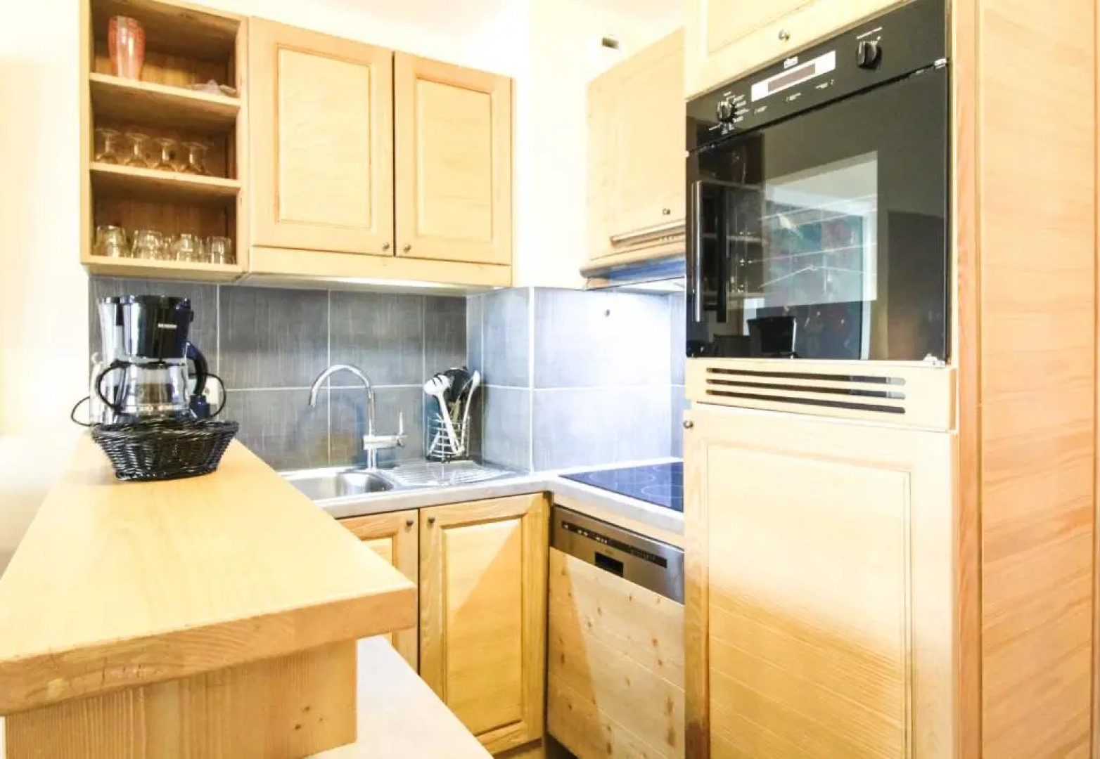 Les Terrasses d'Eos, 1-bed apartment with fireplace, Ski in, Ski out