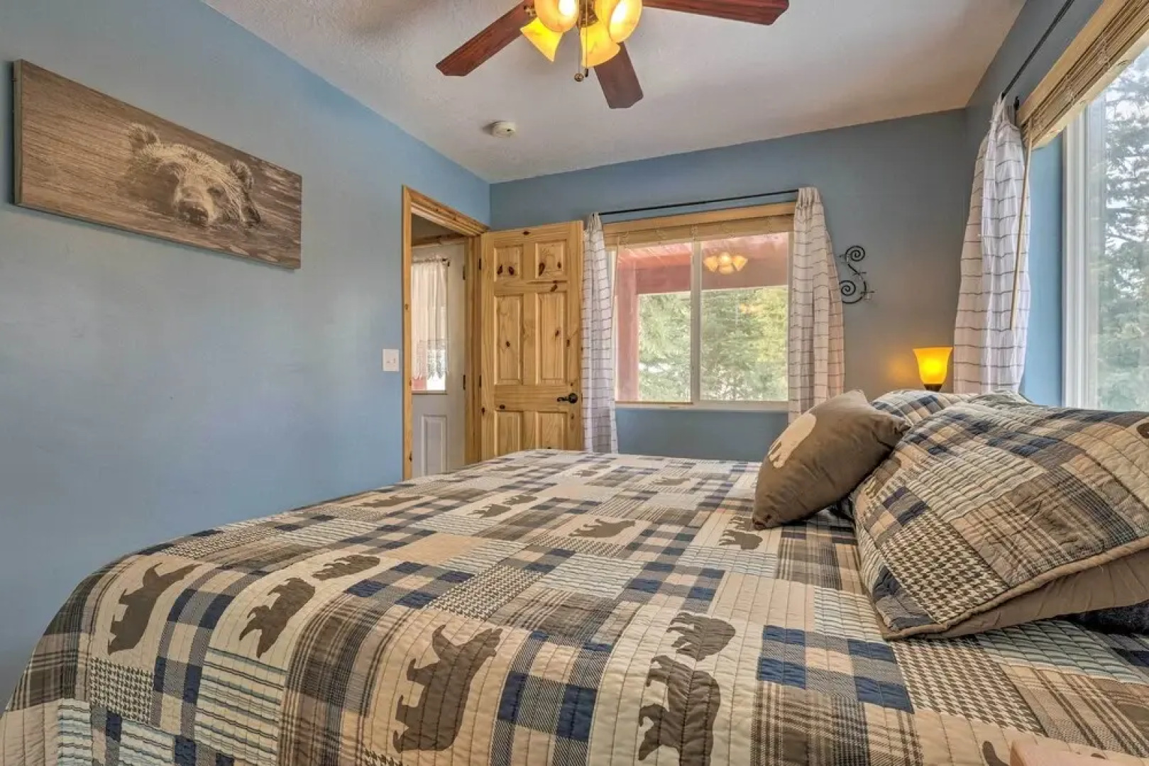 Cabin w/ Deck & Fire Pit in Duck Creek Village