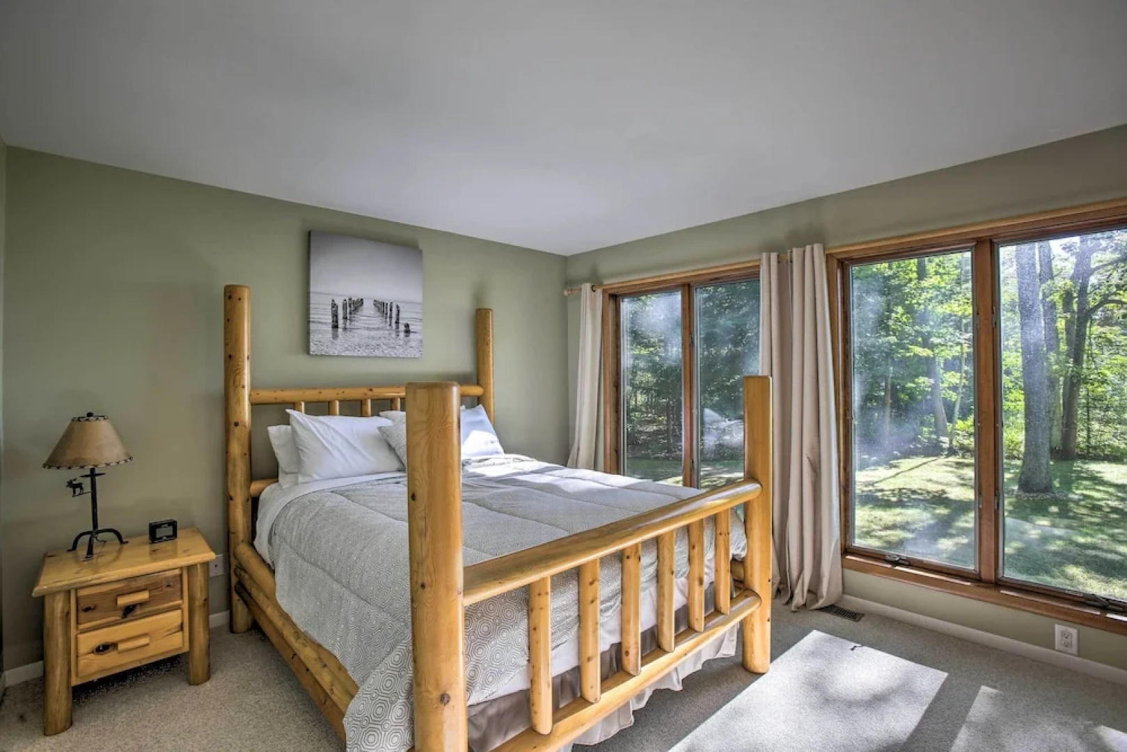 Interlochen Home on Green Lake w/ Dock & Beach!