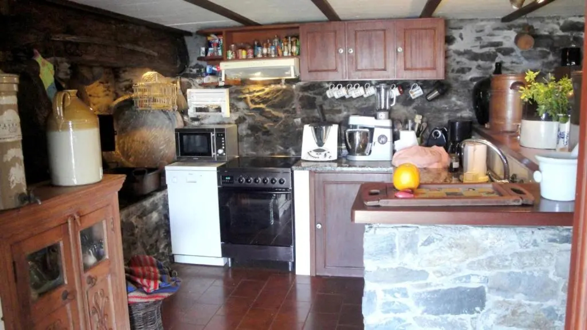 House With 2 Bedrooms in Fajã da Ovelha, With Wonderful sea View, Terr