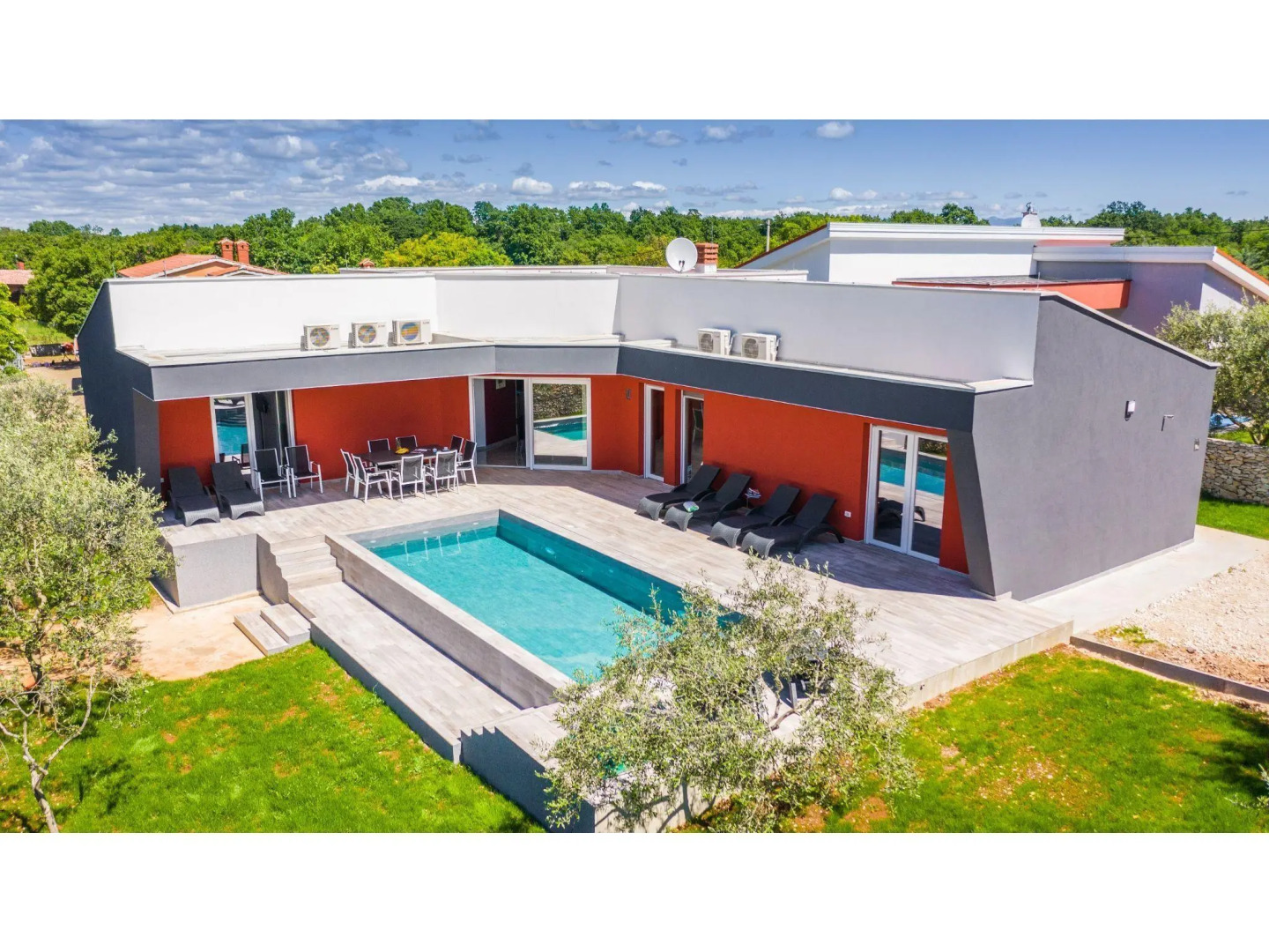 Modern and luxury villa designed for ultimate relaxation