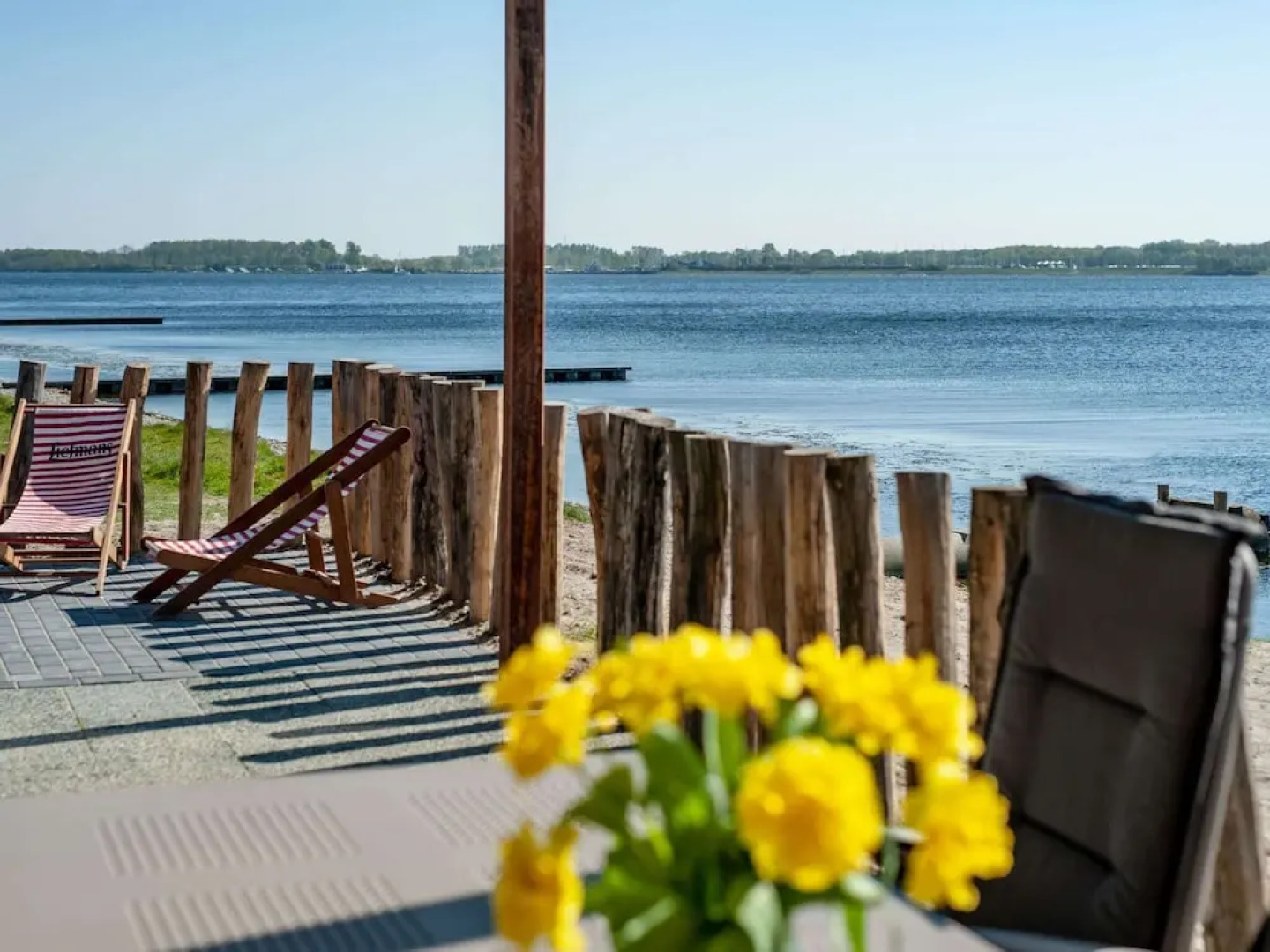Apartment in Zeeland With Private Jetty