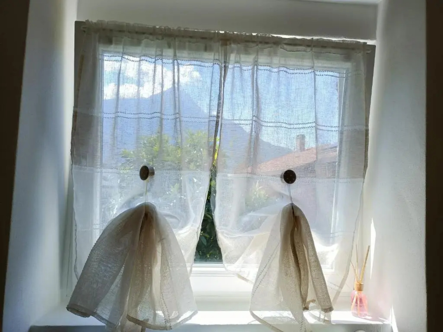 Lake and mountains Valtellina