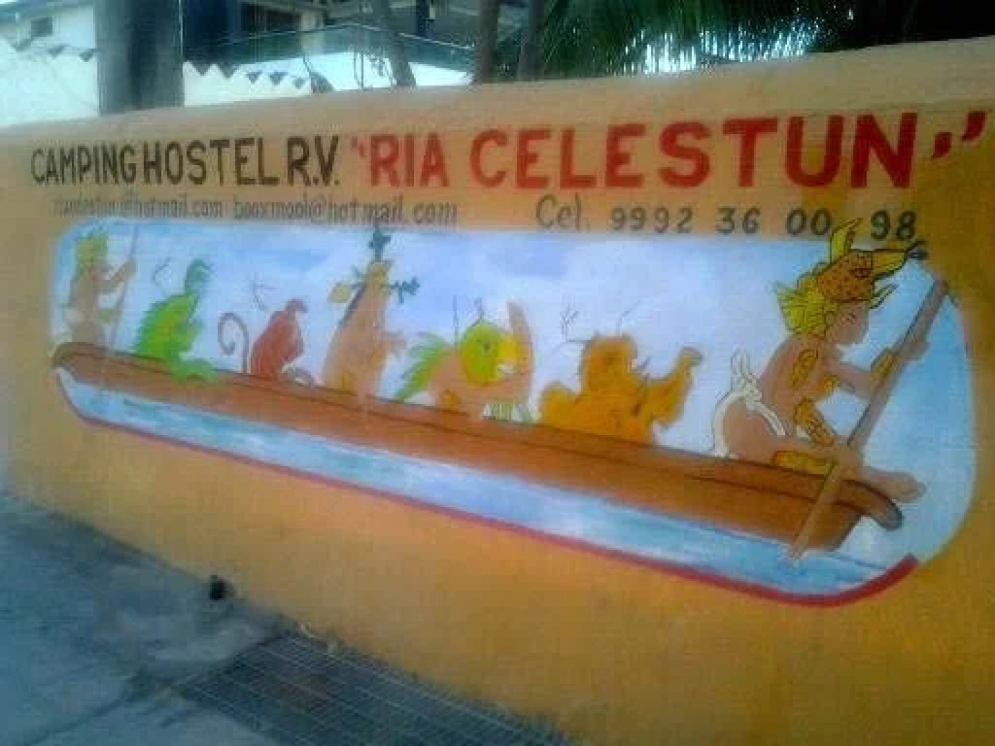 Cabanas Camping Ria Celestun