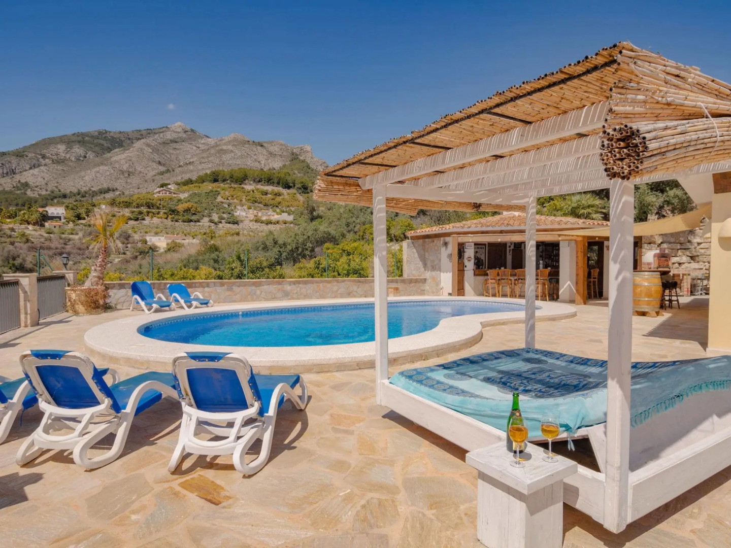 Serene Holiday Home in Callosa d' Ensarria with Private Pool