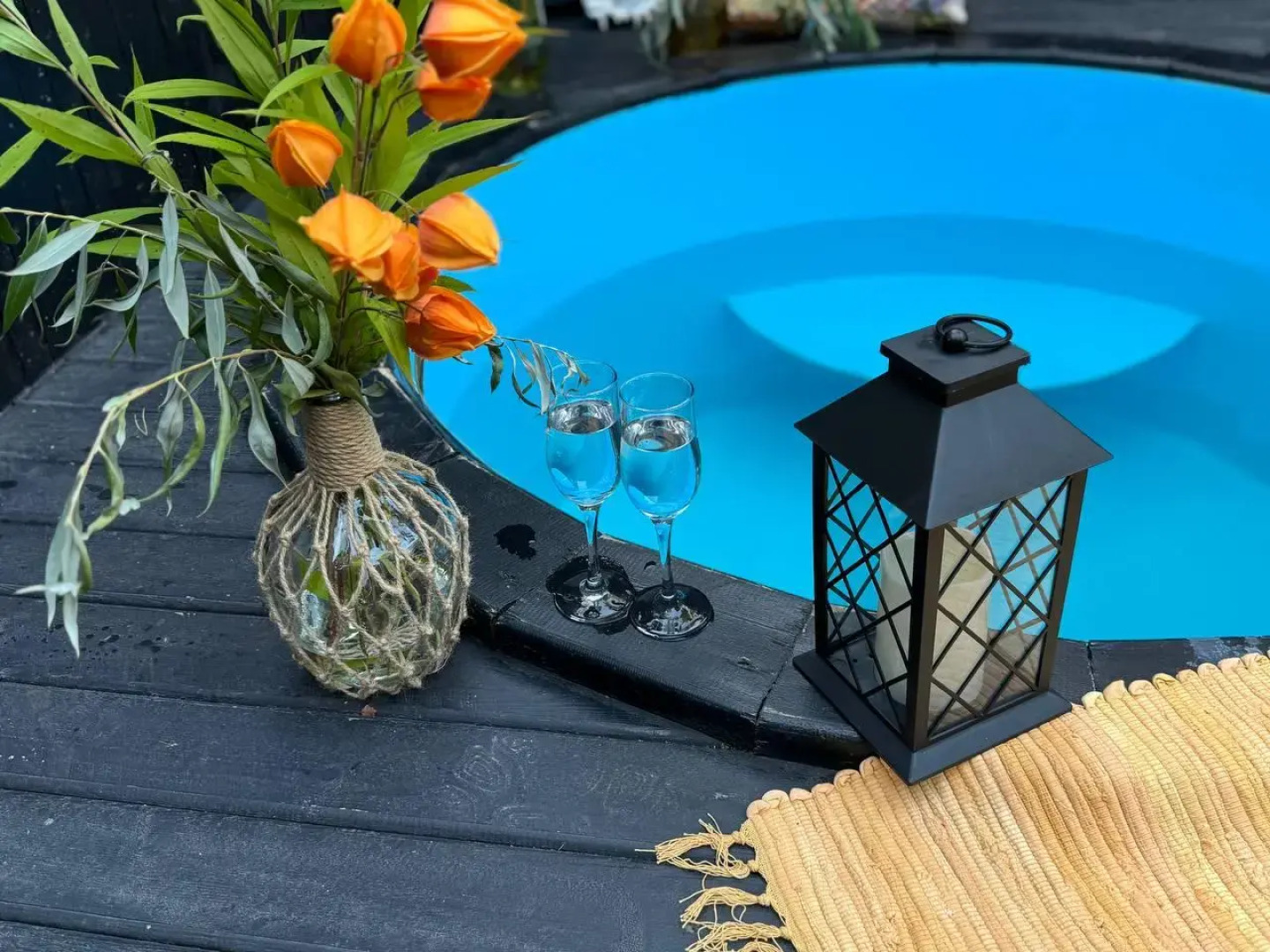 Ультрасовременный домик для отдыха вдвоем