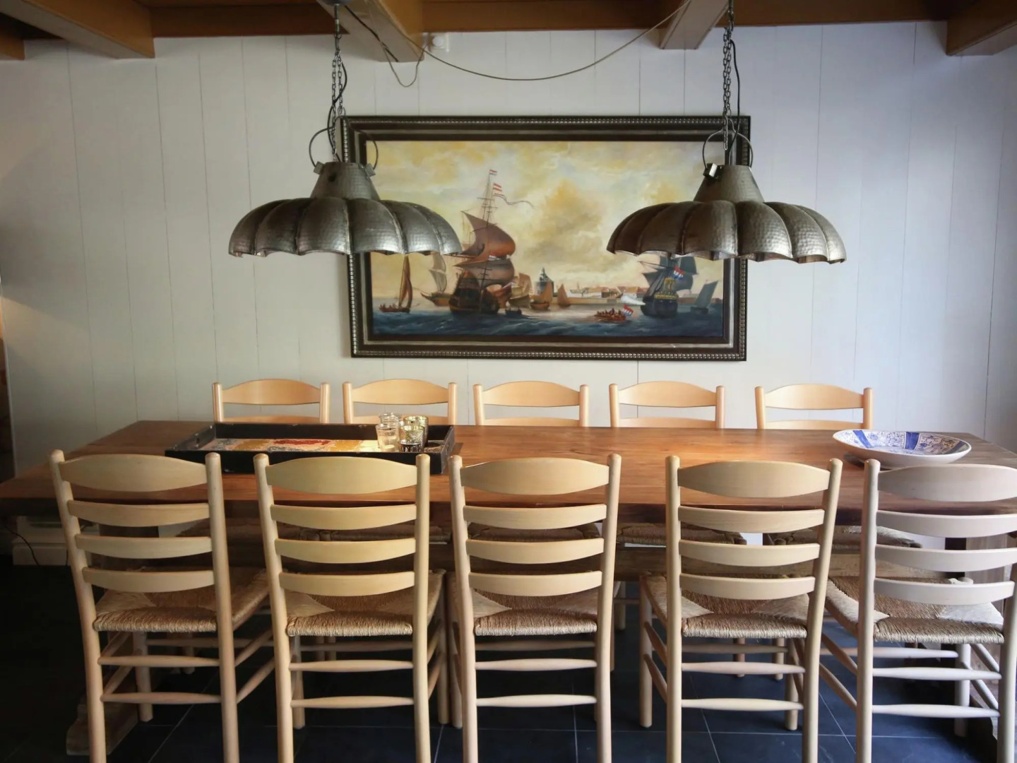 Listed 1777 building with whirlpool in historical Enkhuizen