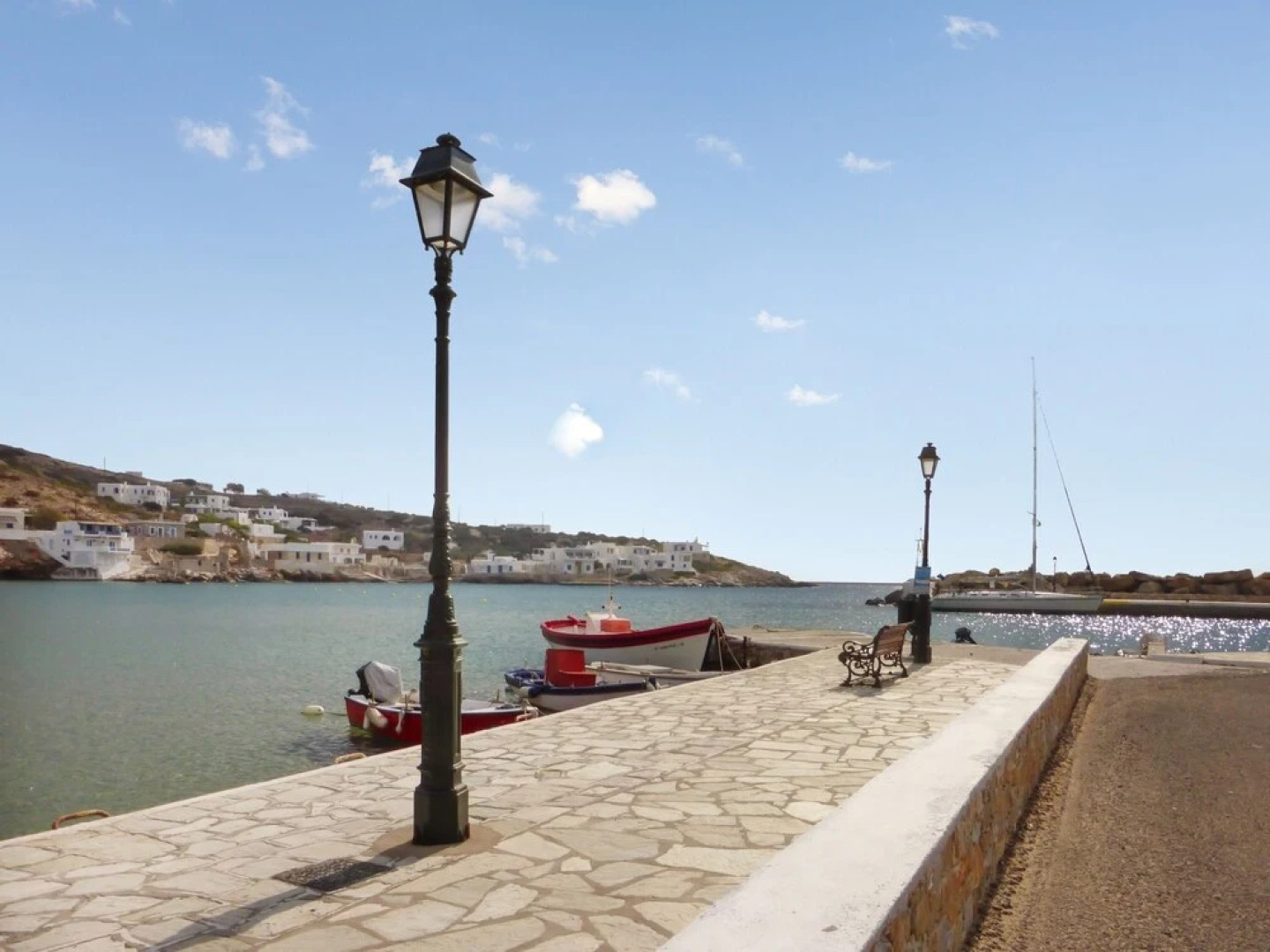 House With 2 Bedrooms in Sikinos, With Wonderful sea View, Enclosed Ga