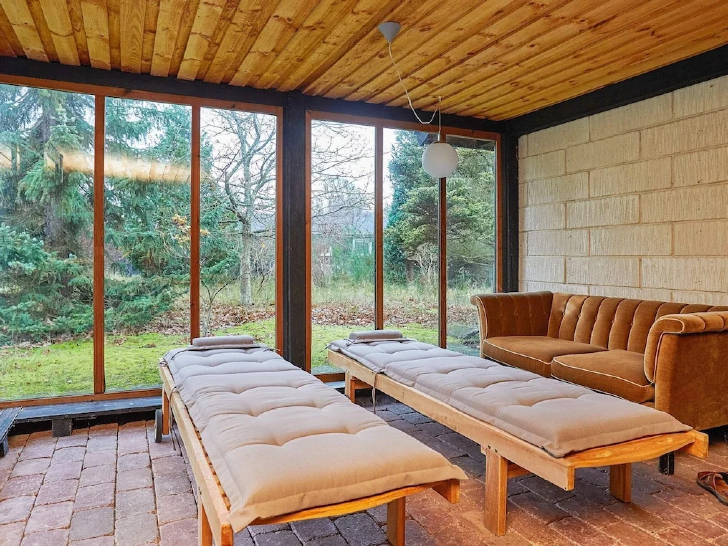 Charming Holiday Home in Zealand With Roofed Terrace