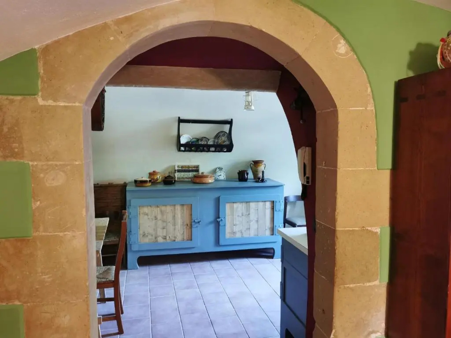 House with 2 bedrooms in Muro Leccese with wonderful city view enclosed garden and WiFi 15 km from the beach