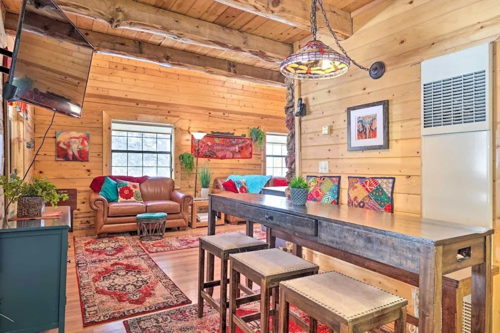 Rustic Duck Creek Village Cabin w/ Fire Pit!