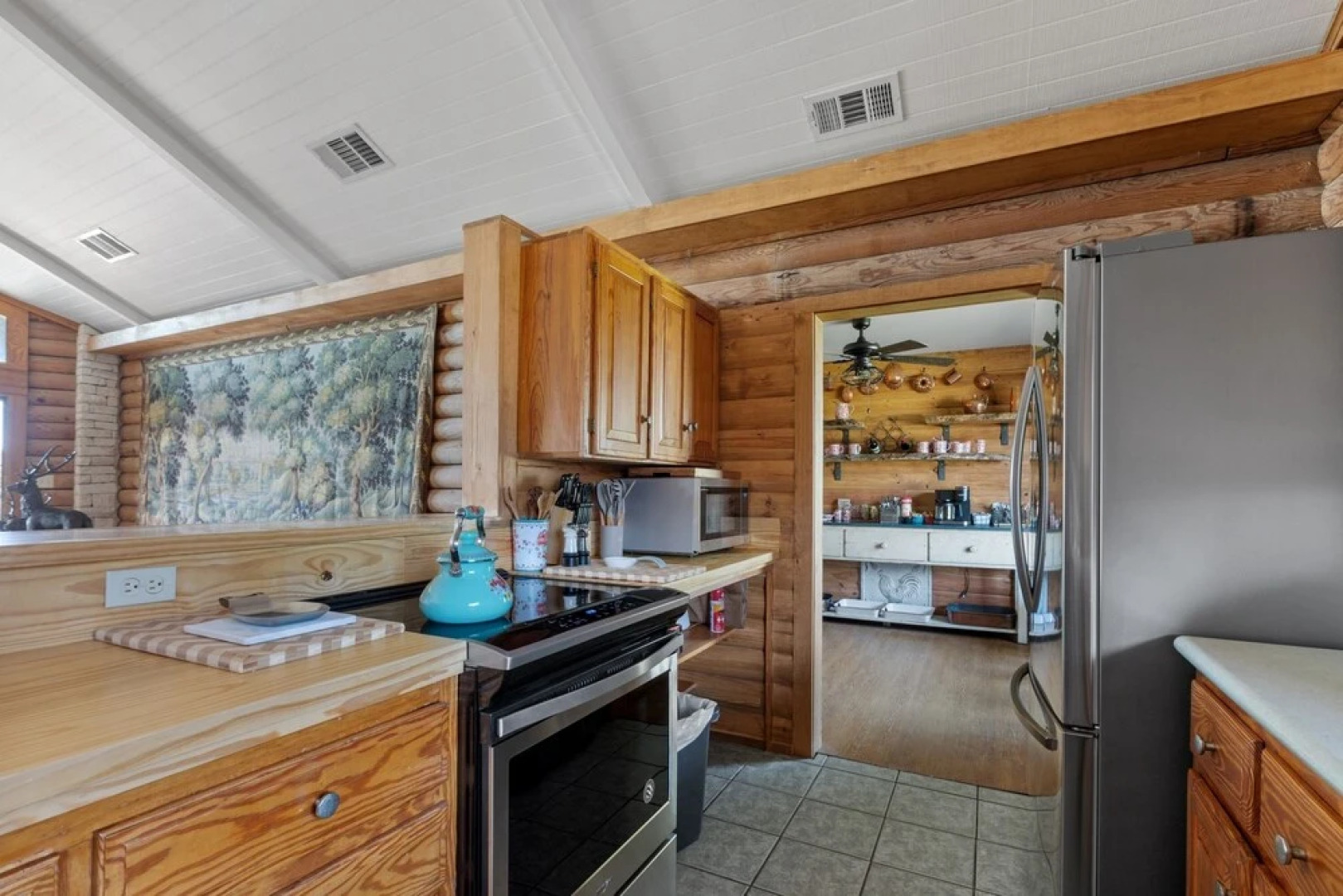 Guadalupe Bluff Log Cabin 4 Bedroom Home by RedAwning