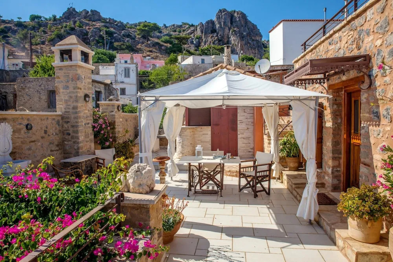 House With 3 Bedrooms in Anatoli, With Wonderful sea View, Furnished Terrace and Wifi