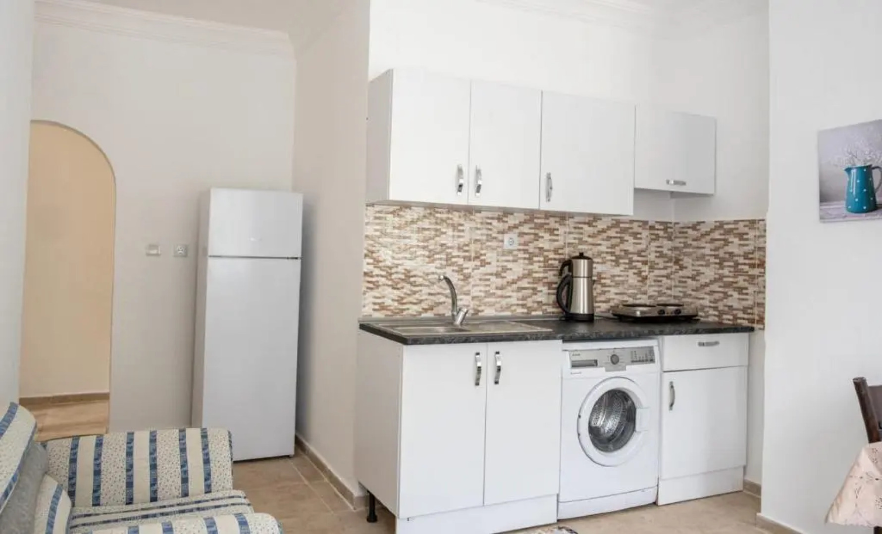 Flat 5 km to Beach With a View in Marmaris