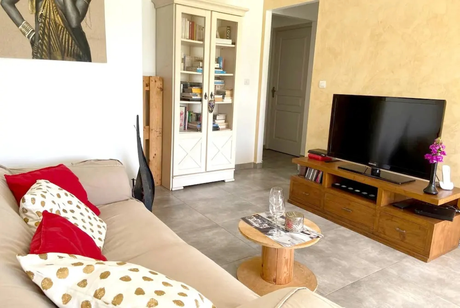 House with 3 Bedrooms in Trois Rivieres, with Wonderful Sea View, Furnished Terrace And Wifi - 400 M From the Beach