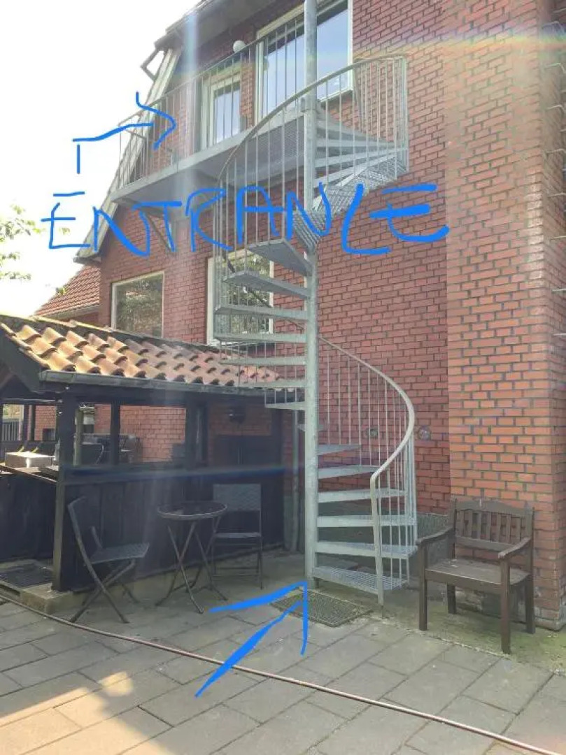 Selvbetjent lejlighed i centrum ved åen