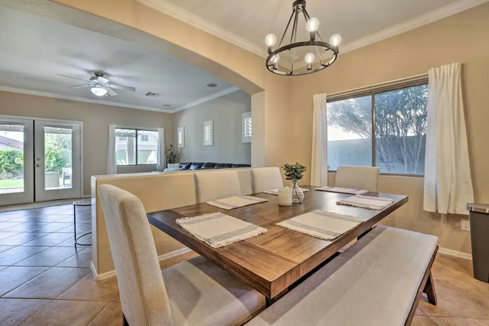 Sun-dappled Goodyear Home: Fire Pit, Pool, Patio