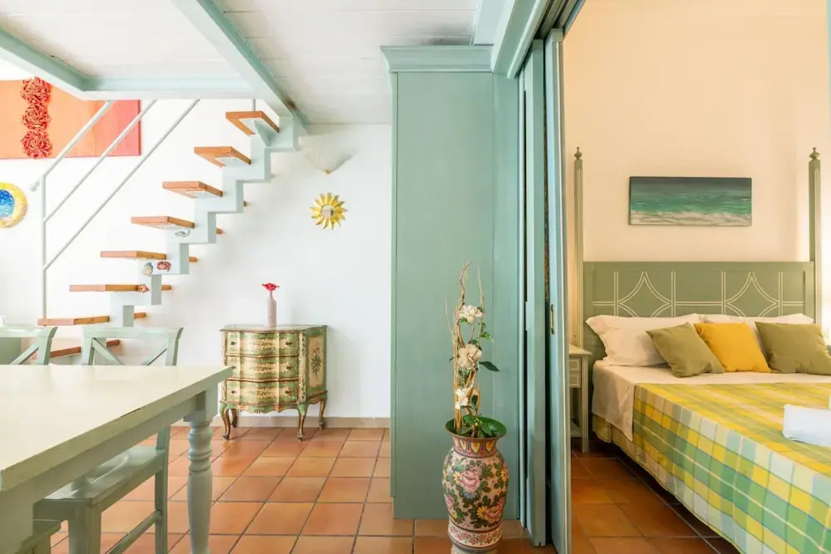 Colors House On The Beach