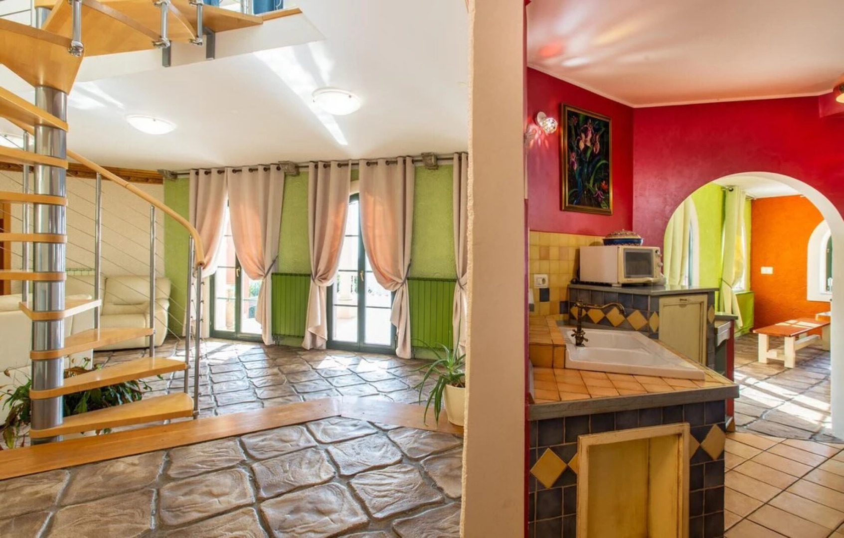 Awesome Home in Ankaran with Outdoor Swimming Pool, Hot Tub & 6 Bedrooms