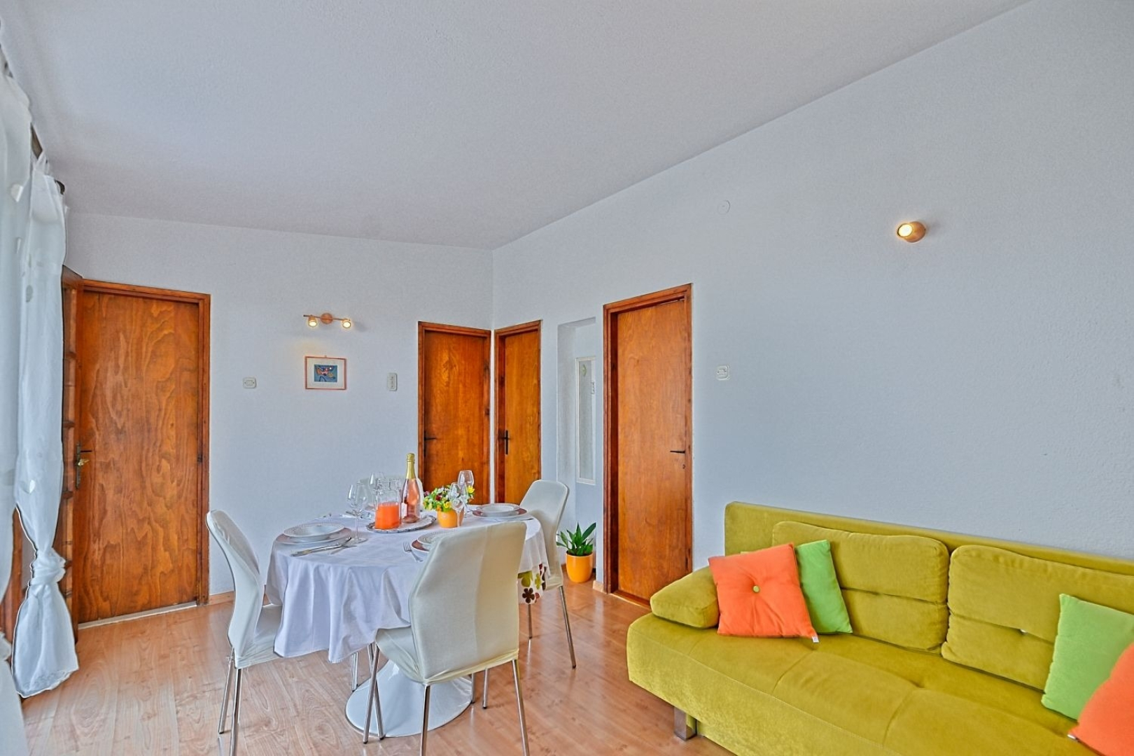 Holiday house Viki - sea view terrace: Postira, Island Brac