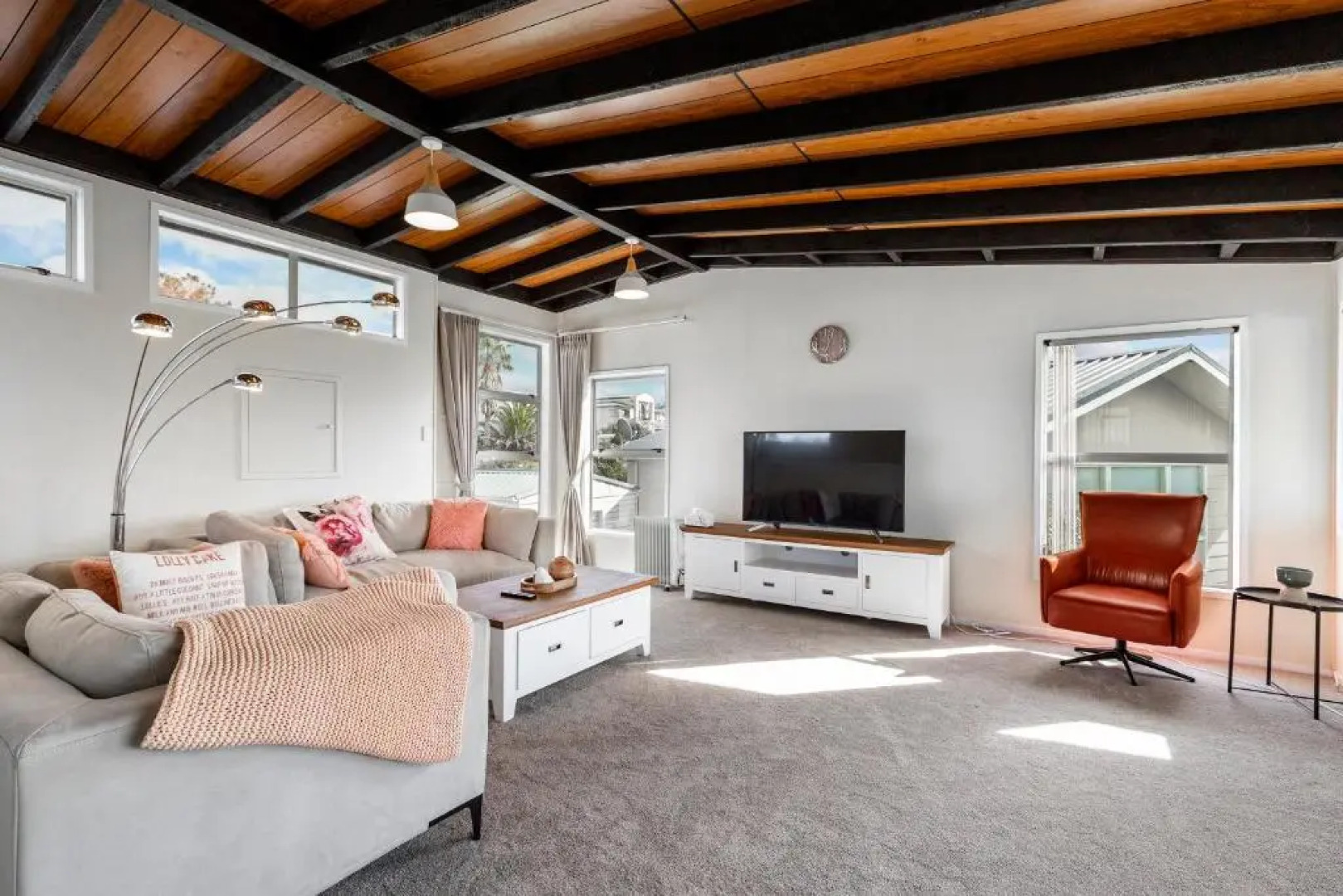 Couches, Bar Table & Kawau View