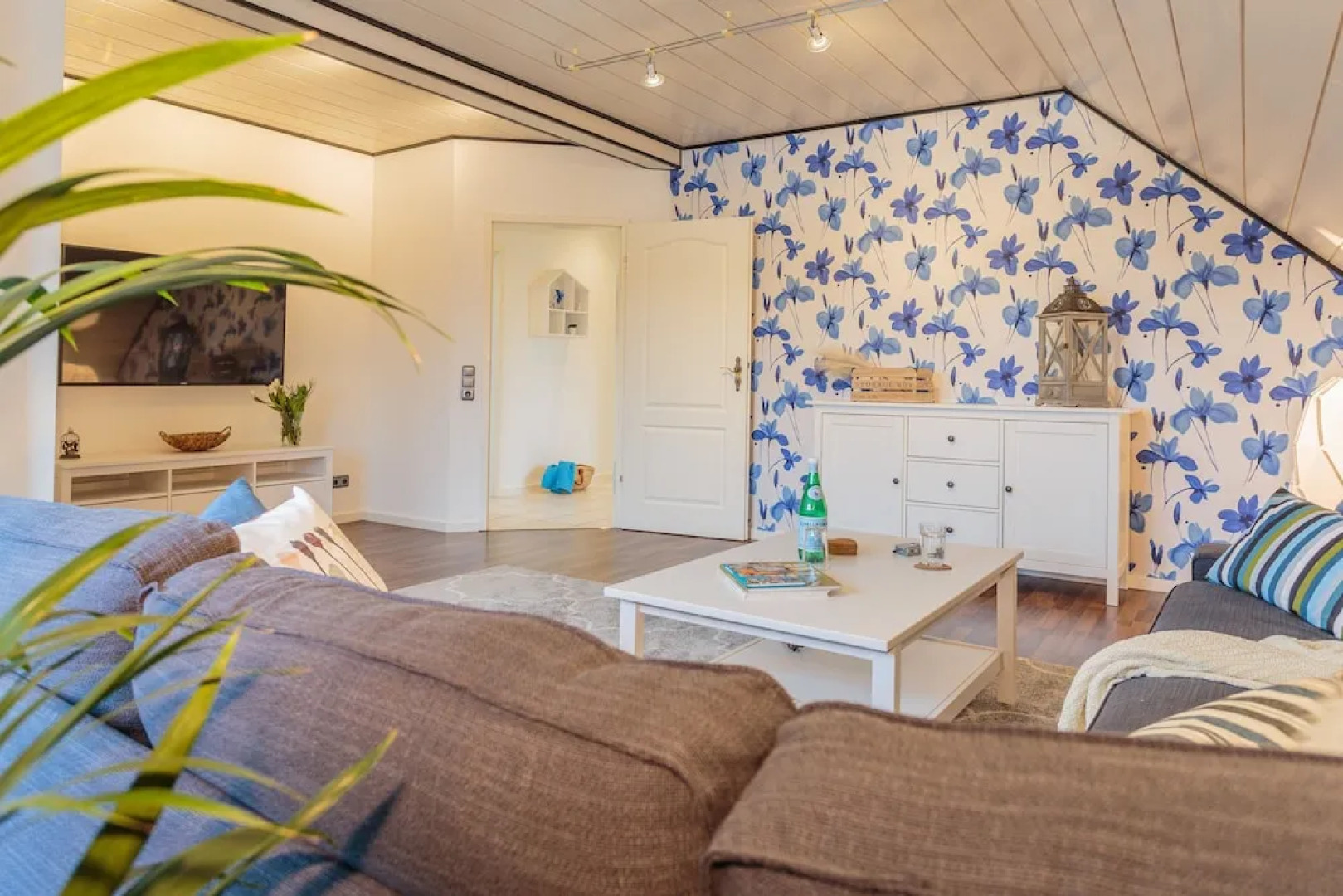 Schwalbe in der Heide