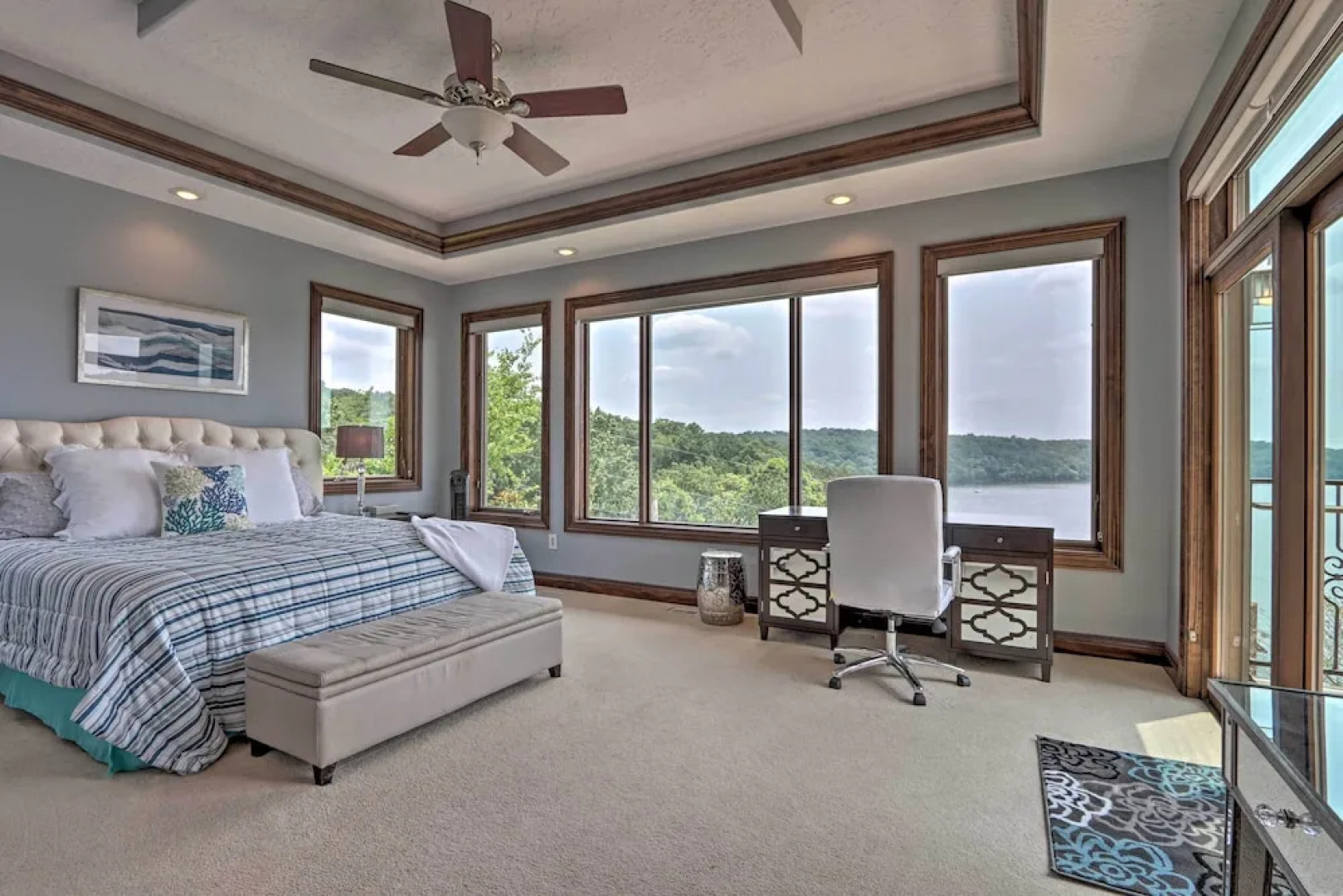 Boat Dock & Kayaks: Luxury Lake of the Ozarks Home