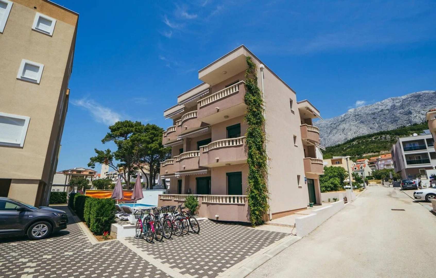 Awesome Apartment in Promajna With Wifi, Outdoor Swimming Pool and Swimming Pool