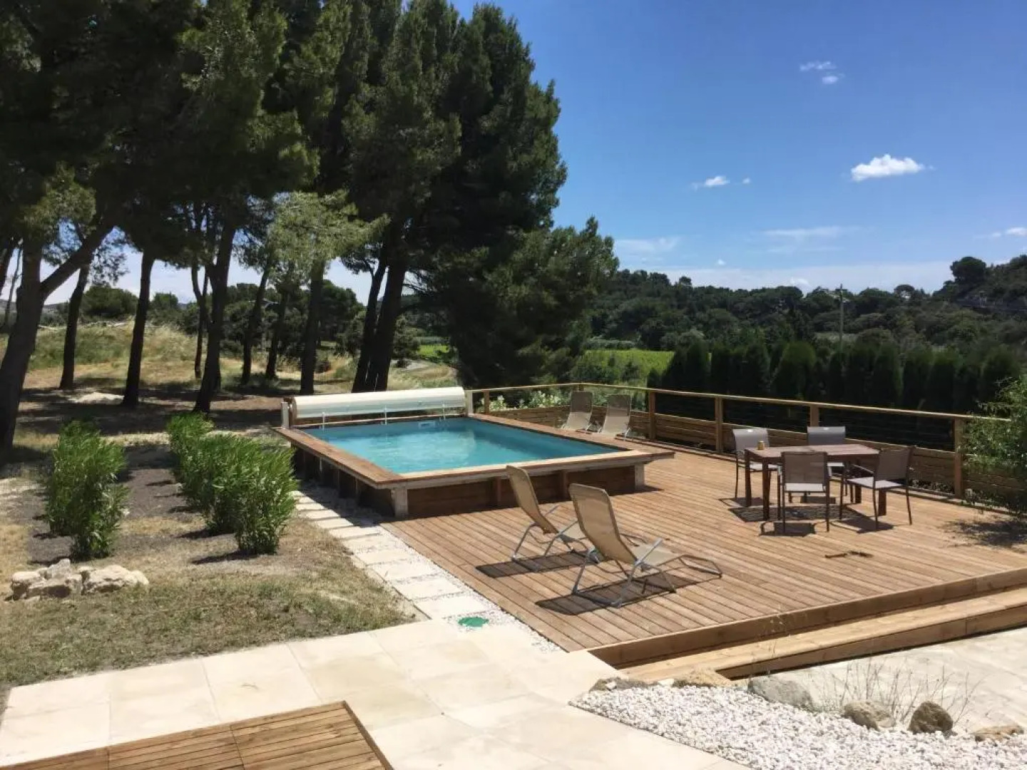 Ferme provençale traditionnelle avec piscine privée, dans un site naturel exceptionnel en campagne de Maussane les Alpilles, 8 personnes, LS1-314 MARCA