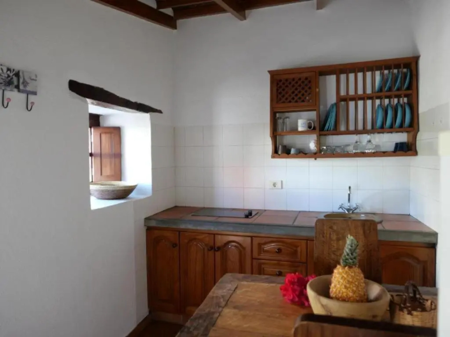 Casa rural con AC,BBQ, terraza y bonita vista en Frontera