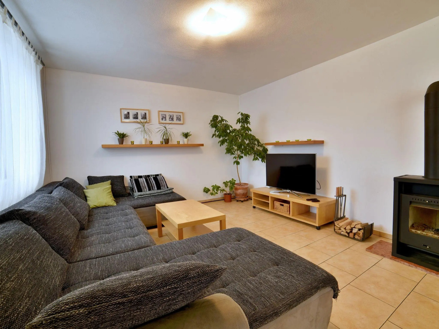 Detached villa in South Bohemia with outdoor pool in the fenced garden