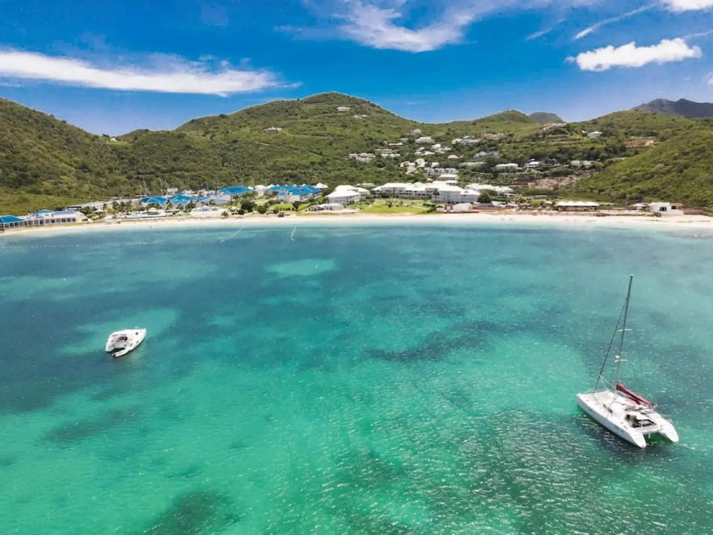 Marina Beach 2, between Anse Marcel marina and beach