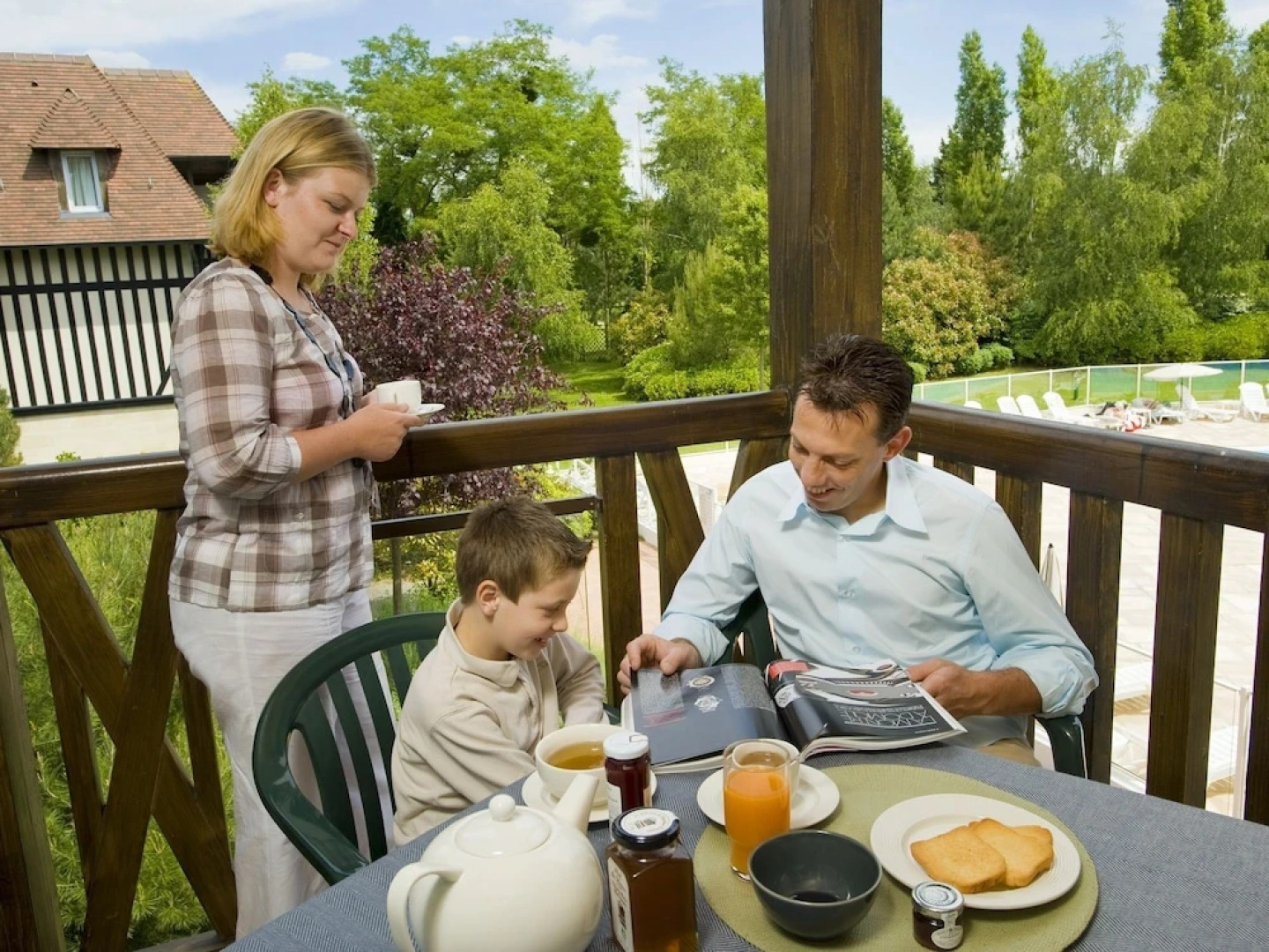 Traditional Apartment With Balcony or Terrace in Deauville