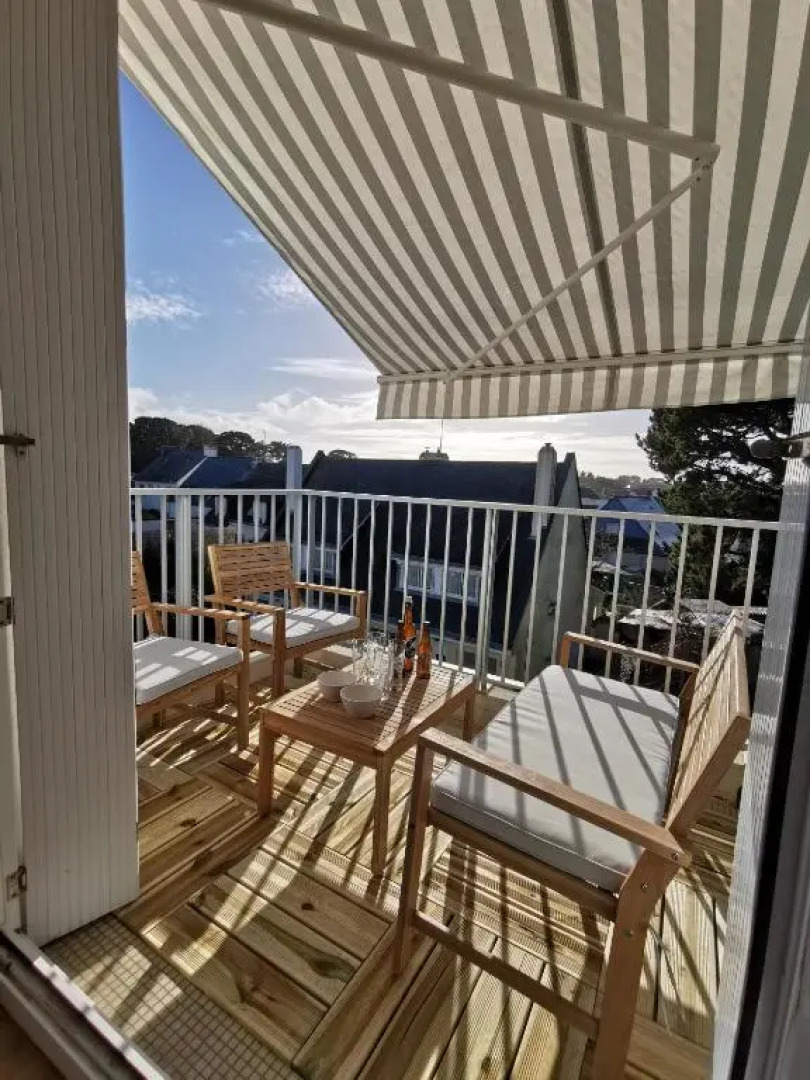 Le Kelenner-appartement bord de mer tout à pieds ou à vélo