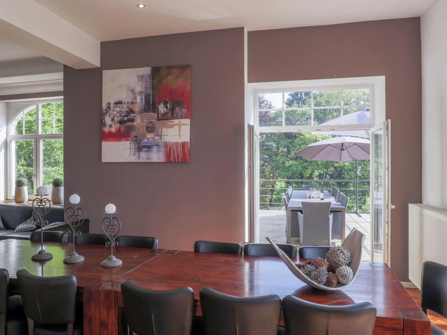 Countryside Villa in Trois Ponts Liege with garden