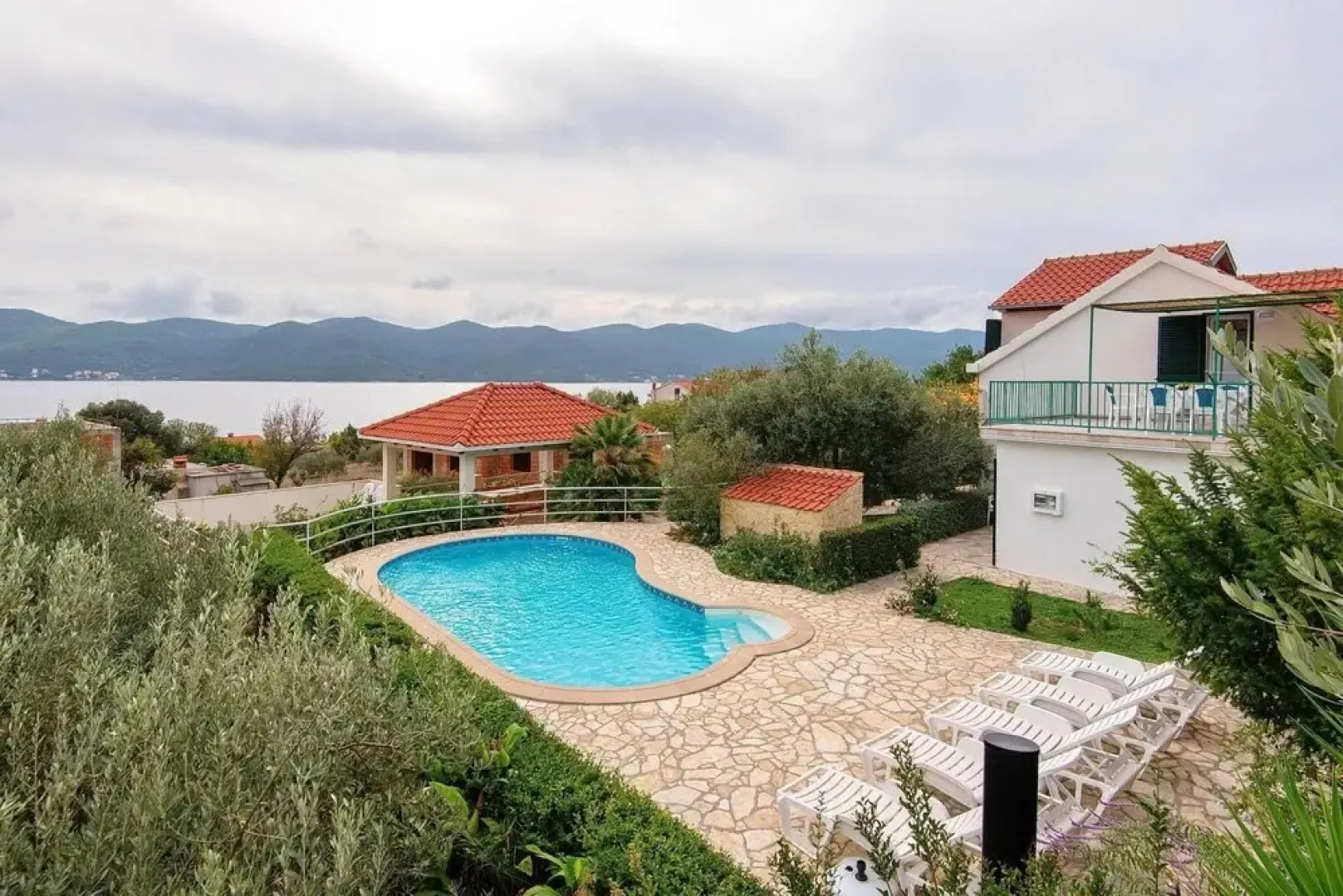 Villa Klara - Holiday Home With Terrace Pool and Sea View ID Direct Booker 2910