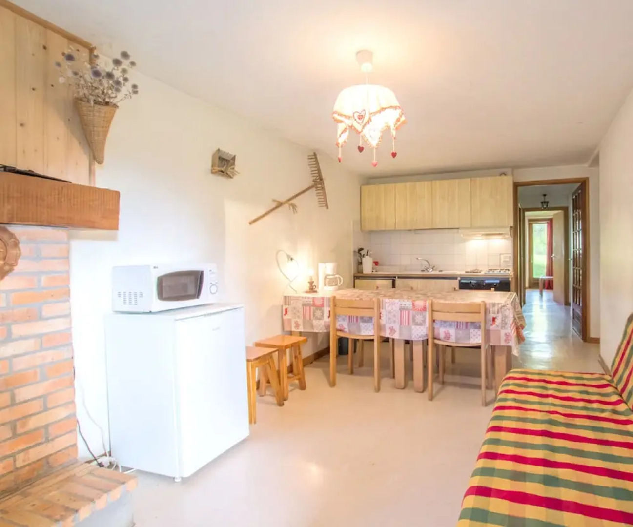 Apartment With 3 Bedrooms in Hauteluce, With Wonderful Mountain View,